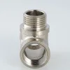 ᐉ Тройник латунный Valtec с переходом на нар.р. 3/4" VTr.132.N.0005 ✅ фото | Valtec ⭐ Progreem.by