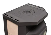 ᐉ Печь-камин Мета-Бел АОТ 6.0 (в модификации "Ока с плитой") ✔️ фото | ⏩ Progreem.by