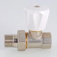 ᐉ Клапан ручной Valtec (компактный) для радиатора, прямой 1/2" ✔️ фото | ⏩ Progreem.by