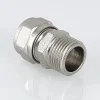ᐉ Соединитель прямой обжимной Valtec 32 мм х 1 1/4" с переходом на наружную резьбу VTm.301.N.003207 ✅ фото | Valtec ⭐ Progreem.by