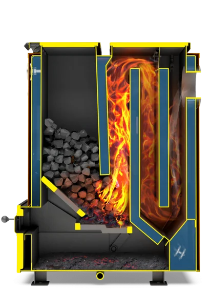 Твердотопливный котел Теплодар Куппер Карбо [18 кВт]