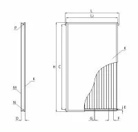 ᐉ Солнечная панель Sunsystem PK Select CL абсорберная 2,7 м.кв. вертикальная ✔️ фото | ⏩ Progreem.by