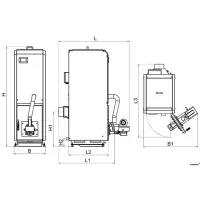ᐉ Пеллетный котел Kronas Mini 5K [25 кВт] ✔️ фото | ⏩ Progreem.by