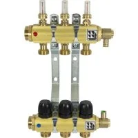 ᐉ Коллектор распределительный Afriso 1" для 5 контуров ✔️ фото | ⏩ Progreem.by