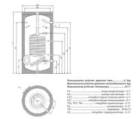 ᐉ Бойлер косвенного нагрева Теплобак ВТЕ-1-Плюс [200 л]  ✅ фото | Теплобак ⭐ Progreem.by