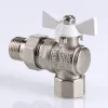 ᐉ Шаровой кран Valtec Base угловой с полусгоном 3/4 вн.-нар. с белой ручкой VT.228.NW.05 ✅ фото | Valtec ⭐ Progreem.by