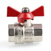 ᐉ Шаровой кран Valtec Base, рукоятка бабочка 3/4 вн.р ✔️ фото | ⏩ Progreem.by