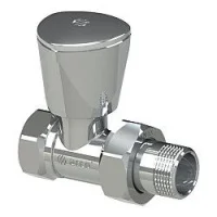 Прямой радиаторный вентиль Arco 1/2 хром