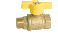 ᐉ Кран шаровой БАЗ 11Б27п Ду25 А11/1 газ 1” вр/нр бабочка ✔️ фото | ⏩ Progreem.by