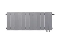 ᐉ Радиатор биметаллический Royal Thermo PianoForte 300 Серебристый VDR [12 секций] ✔️ фото | ⏩ Progreem.by
