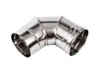 Колено стального дымохода 90° d 110