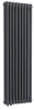 Радиатор стальной трубчатый Primoclima LAVA 2-1800-1738 нижнее подключение [4 секции], антрацит