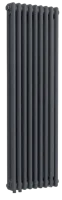 Радиатор стальной трубчатый Primoclima LAVA 2-1800-1738 нижнее подключение [6 секций], антрацит