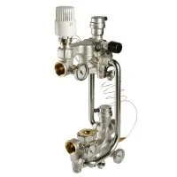 Насосно-смесительный узел с термоголовкой Valtec COMBI 180 мм