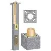 Керамический дымоход Schiedel UNI (Rondo plus) d 140 - 8 м.п. тройник 90°