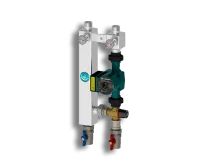 Насосная группа с термостатическим смесительным клапаном Север TS 25/6 (Aisi)