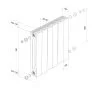 ᐉ Радиатор Royal Thermo PianoForte SilverSatin [12 секций]  ✅ фото | Royal Thermo ⭐ Progreem.by