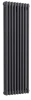 Радиатор стальной трубчатый Primoclima LAVA 2-1800-1738 боковое подключение [10 секций], антрацит