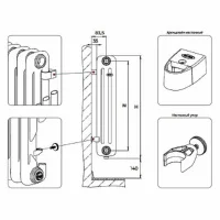 ᐉ Радиатор стальной трубчатый Rifar Tubog TUB 2180-06 [6 секций] ✔️ фото | ⏩ Progreem.by