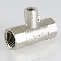 Тройник Valtec для подключения датчика температуры 1"-M10 ᐉ Тройник Valtec для подключения датчика температуры 1"-M10 ✔️ фото | ⏩ Progreem.by