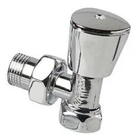 Угловой радиаторный вентиль Arco 1/2 хром