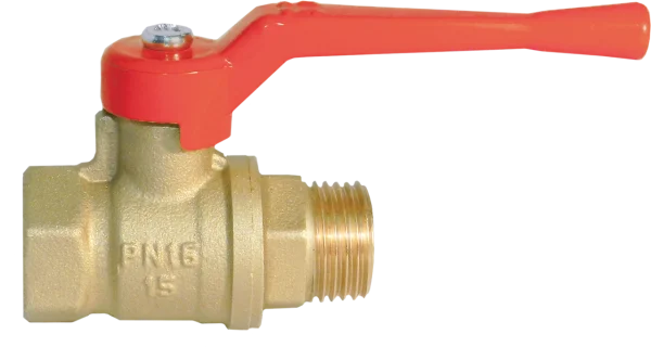 ᐉ Кран шаровой БАЗ 11Б27п1 Ду15 А31 1/2” вр/нр рычаг ✔️ фото | ⏩ Progreem.by