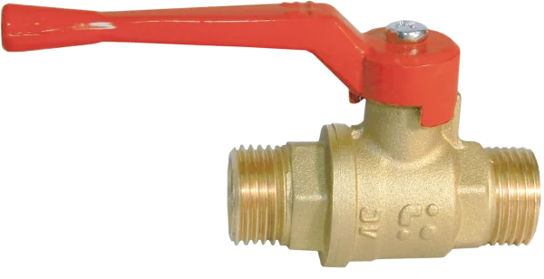 ᐉ Кран шаровой БАЗ 11Б27П1 Ду15 А32 1/2” нр/нр рычаг ✔️ фото | ⏩ Progreem.by