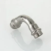 ᐉ Пресс-угольник 90° (раструб-раструб) из нержавеющей стали Valtec 22 мм ✔️ фото | ⏩ Progreem.by