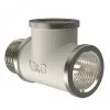 Тройник латунный V&G VALOGIN НxВxВ 1/2" ᐉ Тройник латунный V&G VALOGIN НxВxВ 1/2" VG-202701 ✅ фото | V&G VALOGIN ⭐ Progreem.by