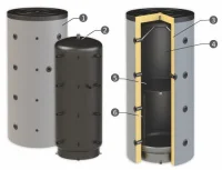 ᐉ Буферная емкость Sunsystem PBS 300 ✔️ фото | ⏩ Progreem.by