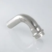 ᐉ Пресс-угольник 90° (раструб-труба) из нержавеющей стали Valtec 22а x 22 мм ✔️ фото | ⏩ Progreem.by