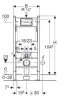 ᐉ Инсталляция для унитаза Geberit Duofix Basic 111.153.00.1 111.153.00.1 ✅ фото | Geberit ⭐ Progreem.by