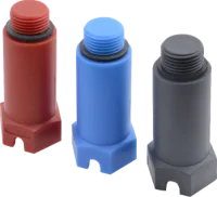 ᐉ Заглушка пластиковая напорная с резьбой 1/2 Красный (упаковка 50 шт.) ✔️ фото | ⏩ Progreem.by