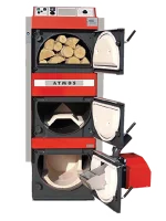 Пиролизный котел Atmos DC30SPX под пеллетную горелку [30 кВт]