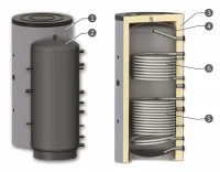 ᐉ Буферная емкость Sunsystem PR2- 300 ✔️ фото | ⏩ Progreem.by