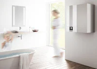 ᐉ Конденсационный газовый котел Wolf CGW-2-24/140L с бойлером двухконтурный турбированный [24 кВт] ✔️ фото | ⏩ Progreem.by