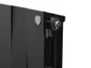 ᐉ Радиатор биметаллический Royal Thermo PianoForte 200 Чёрный [6 секций] RTPNS20006 ✅ фото | Royal Thermo ⭐ Progreem.by