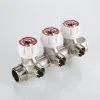 ᐉ Коллектор с регулирующими вентилями Valtec 3/4", 3 x 1/2" VTc.570.N.0503 ✅ фото | Valtec ⭐ Progreem.by