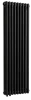 Радиатор стальной трубчатый Primoclima LAVA 2-1800-1738 нижнее подключение [4 секции], черный матовый
