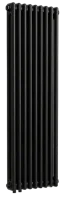 Радиатор стальной трубчатый Primoclima LAVA 2-1800-1738 нижнее подключение [6 секций], черный матовый
