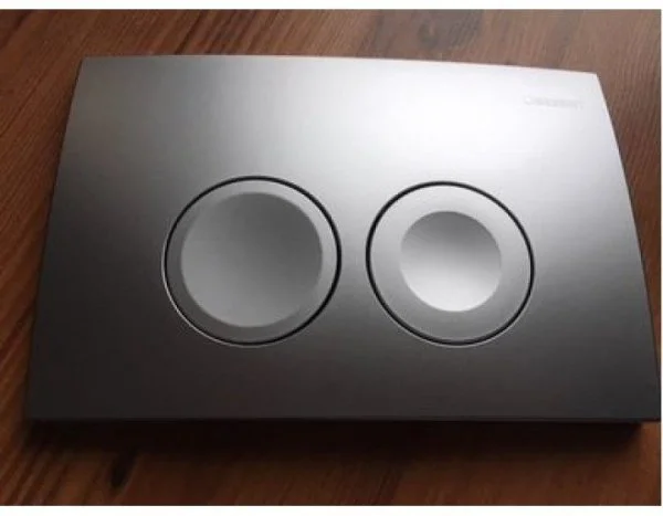 ᐉ Кнопка для инсталляции Geberit Delta 21 115.125.46.1 мат. хром ✔️ фото | ⏩ Progreem.by