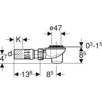 Сифон Geberit для душевого поддона d52 мм 150.680.00.1 ᐉ Сифон Geberit для душевого поддона d52 мм 150.680.00.1 ✔️ фото | ⏩ Progreem.by