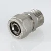 ᐉ Соединитель прямой обжимной Valtec 32 мм х 1 1/4" с переходом на наружную резьбу VTm.301.N.003207 ✅ фото | Valtec ⭐ Progreem.by