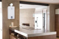 ᐉ Конденсационный газовый котел Bosch Condens 2500 W-WBC 14-1 D 23 одноконтурный турбированный [14 кВт] ✔️ фото | ⏩ Progreem.by