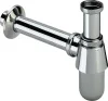 Сифон Viega для умывальника бутылочный, d32 мм, хромированная латунь 100674 Сифон Viega для умывальника бутылочный, d32 мм, хромированная латунь 100674