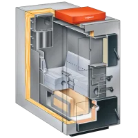 Пиролизный котел Viessmann Vitoligno 100-S [25 кВт]