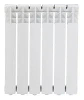 ᐉ Радиатор биметаллический Rommer Optima BM 500 [6 секций] ✔️ фото | ⏩ Progreem.by