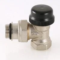 ᐉ Клапан термостатический угловой с преднастройкой Valtec 1/2" ✔️ фото | ⏩ Progreem.by