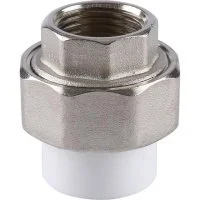 ᐉ Муфта полипропиленовая разъемная Kalde с переходом на вн. р. 90х3 ✔️ фото | ⏩ Progreem.by