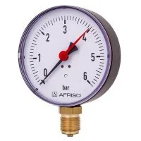 ᐉ Манометр Afriso RF RAD 100 0-4 бар ✔️ фото | ⏩ Progreem.by
